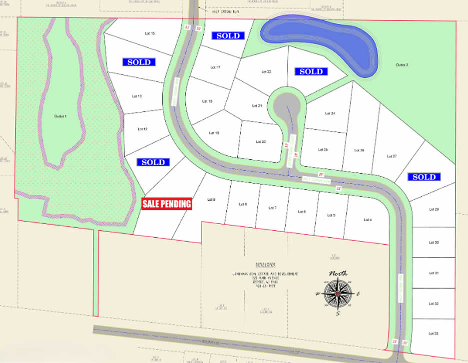 Dollar Ridge Estates Rendering